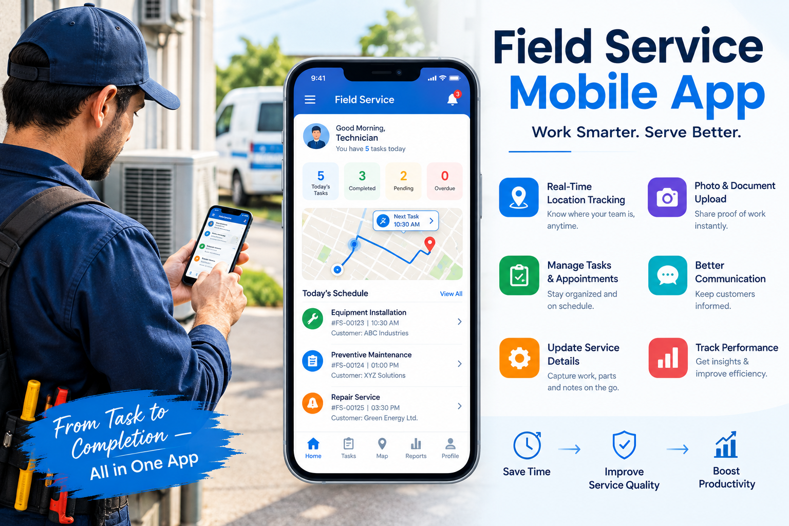 How a Field Service Mobile App Supports Better Decision-Making in the Field